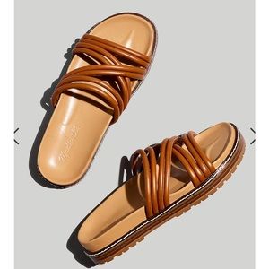 The Charley Strappy Slide Sandal | Madewell